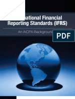 IFRS Backgrounder AICPA