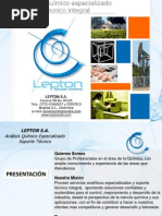 Lepton Lab 2012 Portafolio