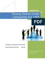 Process of Share Issuance For A Company Incorporated Under The Company Act 1965