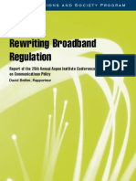 Rewriting Broadband Regulation