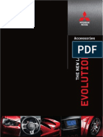 Mitsubishi Evolution Accessory Brochure