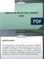 Art (Analisis de Riesgo en El Trabajo)