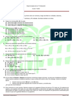 Hoja de Repaso 1 Evaluación de 1º ESO