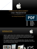 Operations Management: Case Presentation