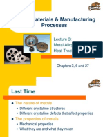 IE 337 W10 Lecture 3 Alloys&Heat - Treat