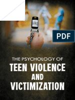 The Psychology of Teen Violence and Victimization Michele A Paludi 9780313393754