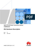 RTN 950 IDU Hardware Description - (V100R003C03 - 01)