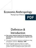 Economic Anthropology