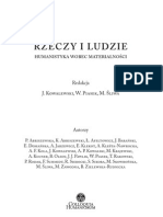 Domanska, Problem Rzeczy We Wspolczesnej Archeologii