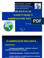 Aula de Nomenclatura e Coleções Zoológicas