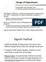 Design of Experiments Via Taguchi Methods21