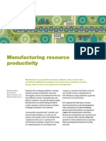 Manufacturing Resource Productivity