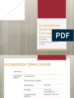 Acopladores Direccionales y Circuladores