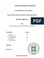 Informe Métodos