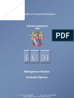 ICM Handbook Management Studies