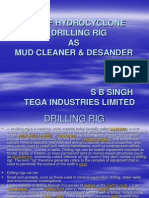 Use of Hydro Cyclone in Drilling Rig As Mud Cleaner