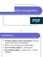 Working Capital Management: Bhushan