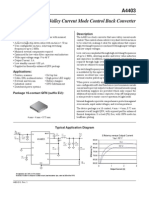 Valley Current Mode Control Buck Converter: Description Features and Benefits