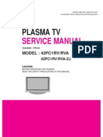 Plasma TV: Service Manual