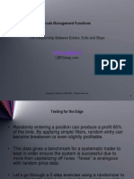 Trade Management Functions: The Relationship Between Entries, Exits and Stops