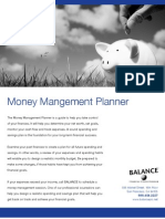 Money Mangement Planner: 595 Market Street, 16th Floor San Francisco, CA 94105