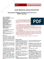 The Romanian Mental Health Study