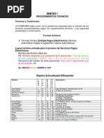 Archivo Pagos Electronicos Layout Archivo PE