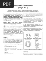 Practica 5 Termometro