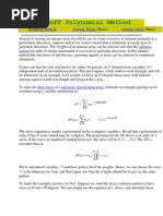 Schelkunoff Theorems For Linear Arrays