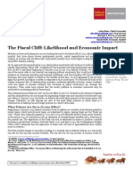 The Fiscal Cliff: Likelihood and Economic Impact: Economics Group