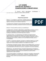 Ley 19.418 Junta de Vecinos