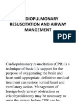 CPR and Airway Mgt.