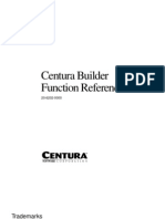 Centura Builder - Function Reference