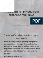 Desarrollo Del Pensamiento Simbolico en El Nino