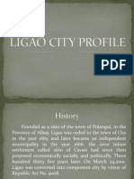 Ligao City Profile