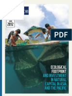 Ecological Footprint and Investment in Natural Capital in Asia and The Pacific