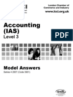 Accounting (IAS) /series 4 2007 (Code3901)