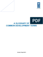 A Glossary of Common Development Terms-UNDP Vietnam