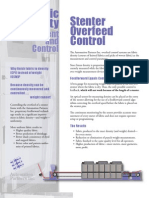 Stenter Overfeed Control Systems