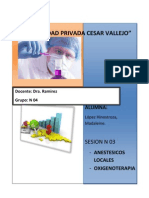 Anestesicos Locales y Oxigenoterapia