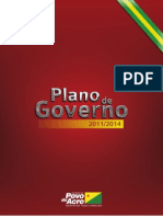 Plano de Governo Do Estado Do Acre - 2011 2014