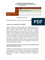 Actividad de Aprendizaje 1 Modulo 1