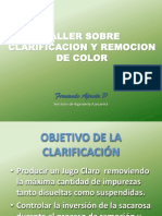 1taller Sobre Clarificacion de Jugo