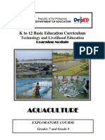 K To 12 Aquaculture Learning Module