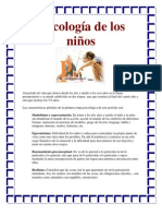 Psicología de Los Niños