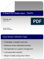 A Search For Global Value Traps!: Valuex Vail