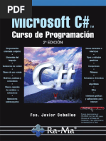 Ceballos: C# - Curso de Programación, 2 Edición