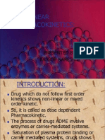 Nonlinear Pharmacokinetics 1