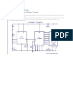 7 Segment Counter Circuit