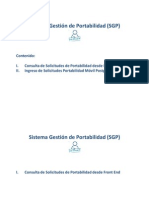 Sistema de Gestion de Portabilidad